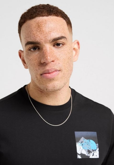 The North Face Mens Energy Graphic Logo T Shirt in Black - Image 4