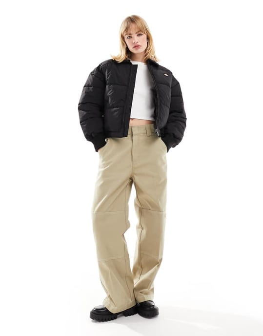 Dickies overbrook eisenhower pufferjacka i svart - Image 1