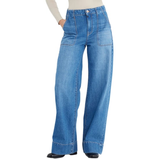 Cup of Joe High waist wide leg medium blue - Image 3