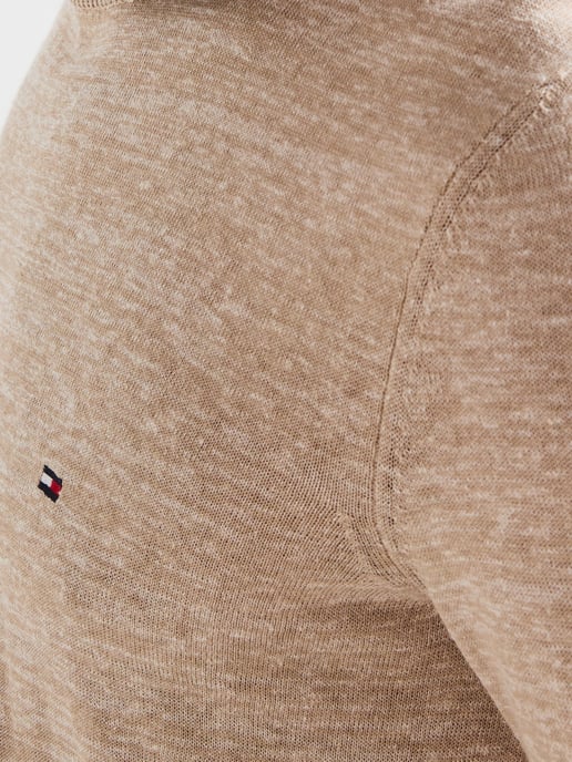 Tommy Hilfiger Natuurlijke Katoen Linnen Ronde Hals - Image 5