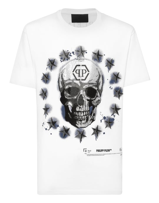 T-shirt Rund Hals Dödskalle - Image 1
