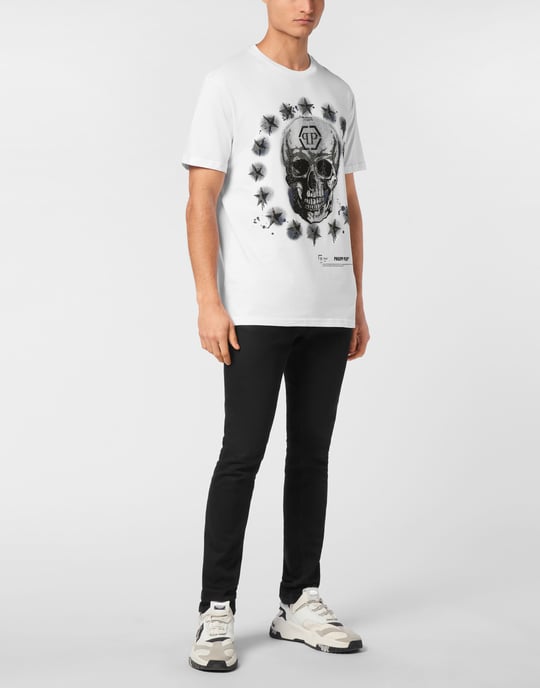 T-shirt Rund Hals Dödskalle - Image 3