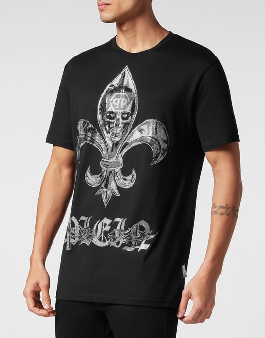 T-shirt Rund Halsad Ss Krom - Image 2