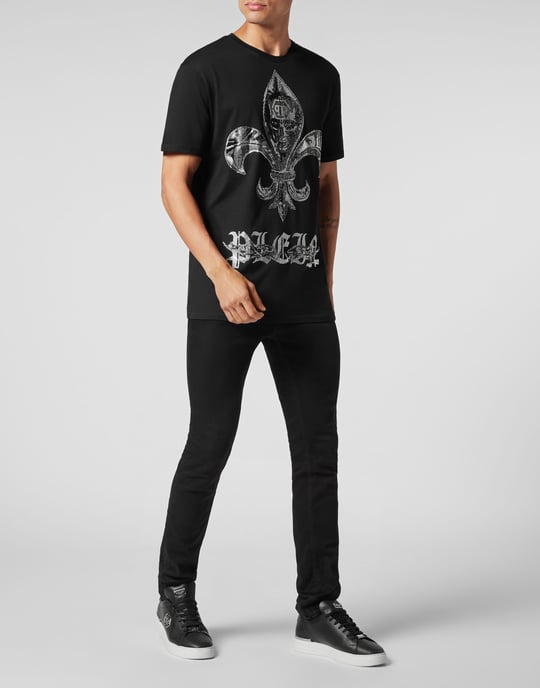 T-shirt Rund Halsad Ss Krom - Image 3