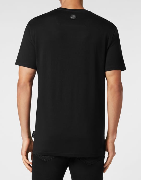 T-shirt Rund Halsad Ss Krom - Image 4