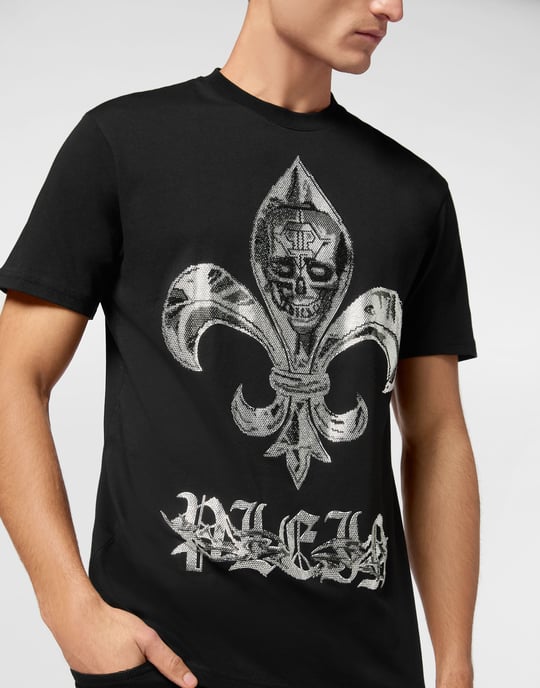 T-shirt Rund Halsad Ss Krom - Image 5