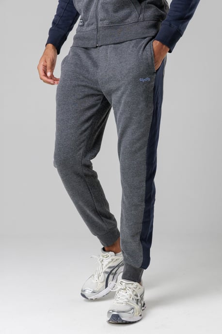 Charcoal Cotton Blend Zip-Through Hoody And Jogger Set - Image 3