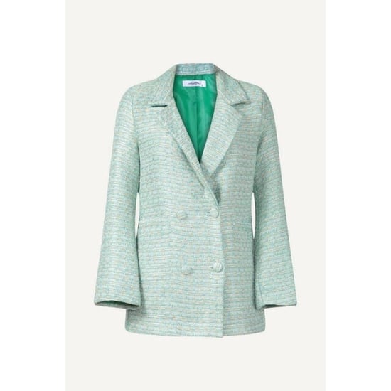 Ambika Tweed ruit blazer - Image 1