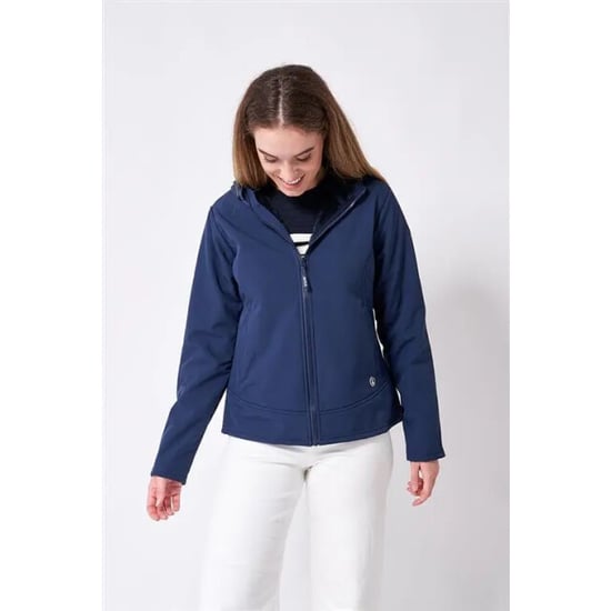 Batela Navy dames softshell jas - - Image 4