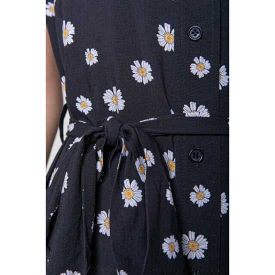 Colourful Rebel Dalia daisy shortsleeve maxi dress - Image 2