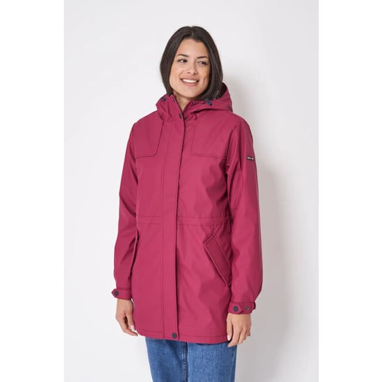 Batela Donker dames winter regenjas sluis - - Image 2