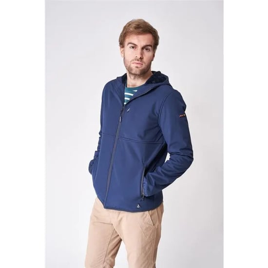 Batela Navy heren softshell jas - - Image 1