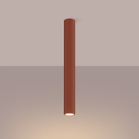 Bright Home Plafondlamp karbon minimalistisch rode oker - Image 2