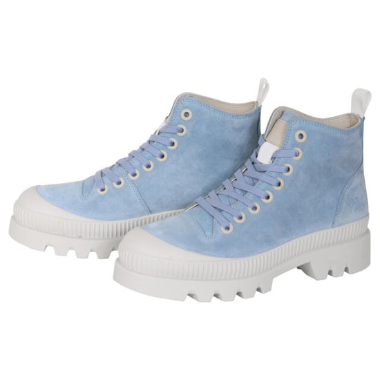 Walk in the Park 5252 suede sneaker licht - Image 3