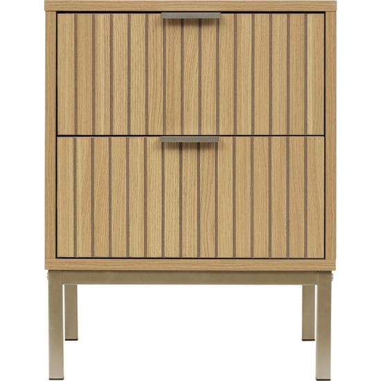 5Five ® nachtkastje tasso met paneelfront met 2 lades - - Image 6