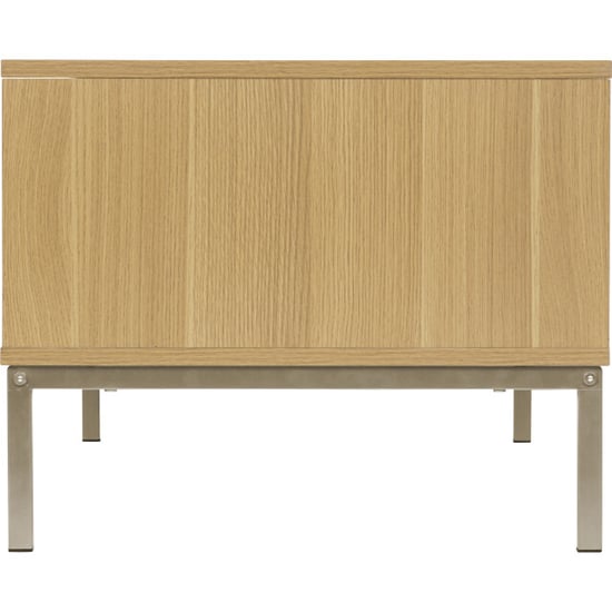 5Five Koffietafel salontafel tasso houten salontafel met panelen 50x100x40 cm - Image 2