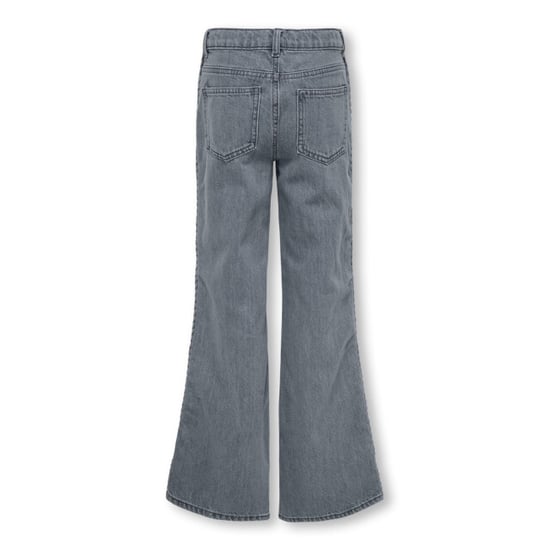 Only Kogjuicy braid wide leg dnm grey denim - Image 2