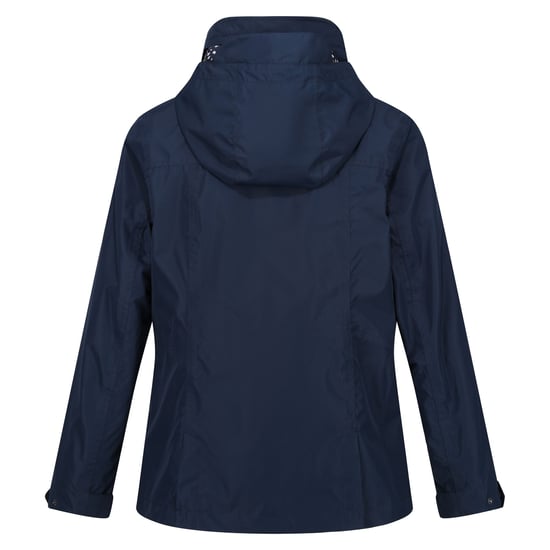 Regatta Womens/Ladies Navassa Waterproof Jacket (Navy) - Image 2