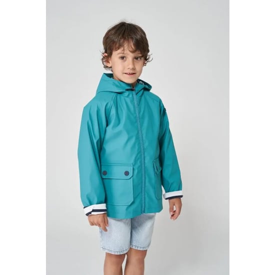 Batela Turquoise kinder regenjas lauwersoog - - Image 1