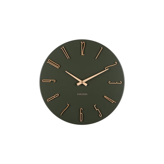 Karlsson wandklok esmerado luxury green- Ø40cm - Image 3