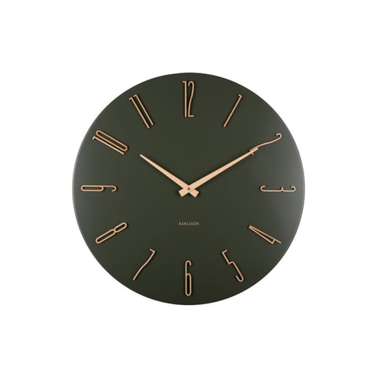 Karlsson wandklok esmerado large luxury green- Ø60cm - Image 5