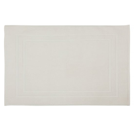 DoubleDry Hotel badmat 50 x 80 cm – 100% katoen – zacht en absorberend – - Image 1