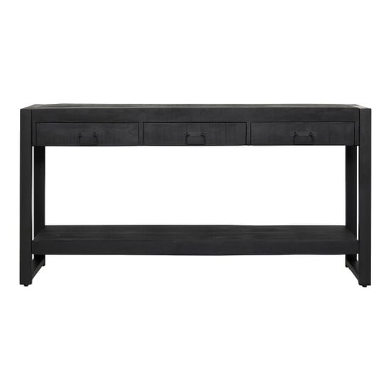 Starfurn sidetable boaz black 150 cm - Image 3