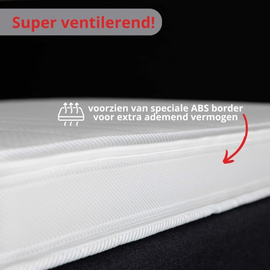 NachtrustOnline Torro | extra stevige topmatras | echt harde topper | 8cm dik stevig ligcomfort - Image 4