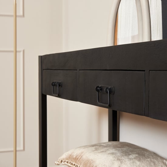 Starfurn sidetable boaz black 150 cm - Image 4