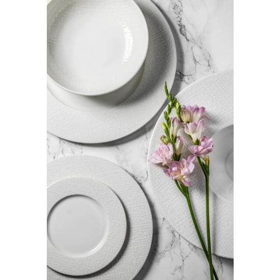 Bonna Dinerbord patch neat porselein 30 cm set van 6 - Image 2