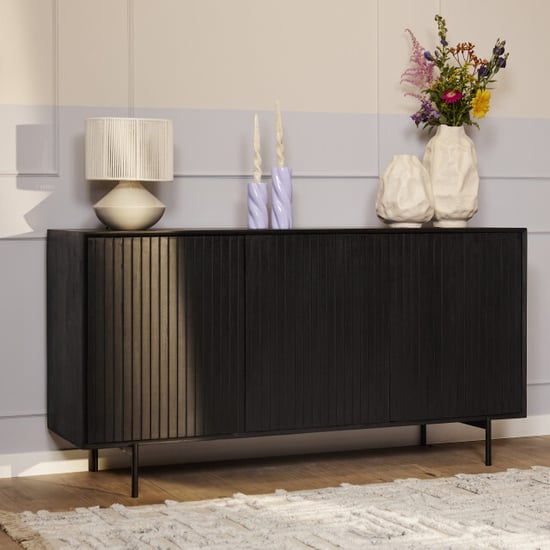 Starfurn dressoir madison black 165 cm - Image 1
