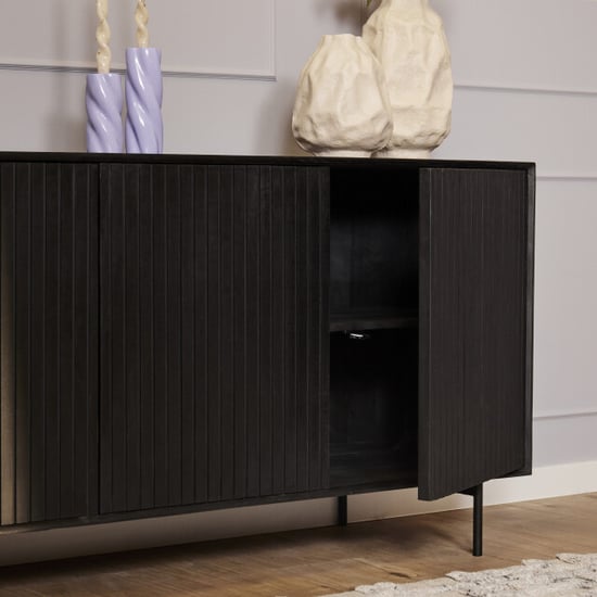 Starfurn dressoir madison black 210 cm - Image 2