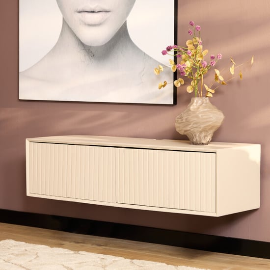 Starfurn zwevend tv meubel madison sand 120 cm - Image 1