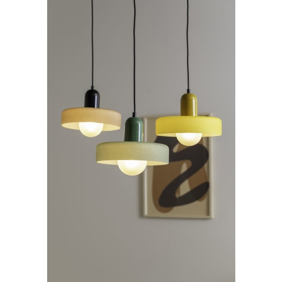 Leitmotiv hanglamp opaco grato ochre yellow & soft yellow - Image 4