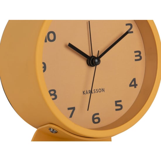 Karlsson wekker cool retro mango yellow - Image 4