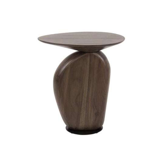 Hoyz bijzettafel art solid massief acacia glaze brown - Image 3