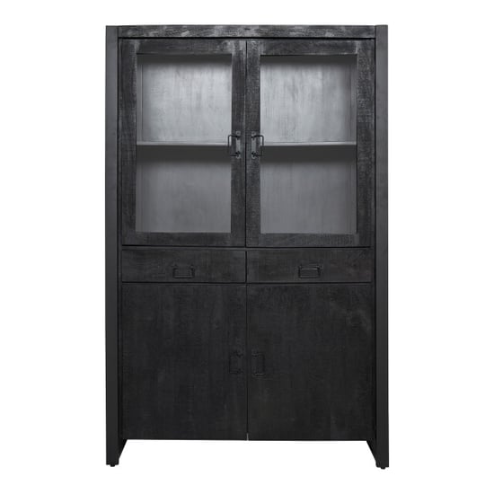 Starfurn vitrinekast boaz black 115 cm - Image 2