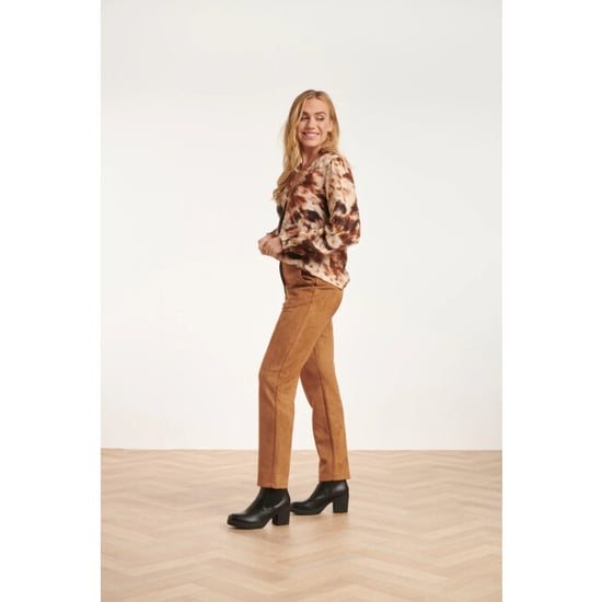 Smashed Lemon 24597 suède aangesloten broek | - Image 6