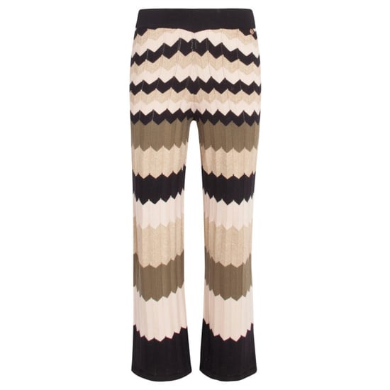 Smashed Lemon 24608 neutrale zig-zag gebreide broek | - Image 4
