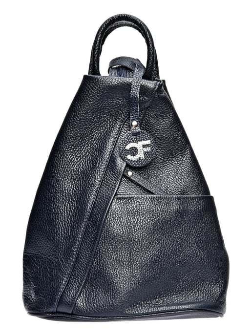Carla Ferreri BLU Leren Tas - Image 1