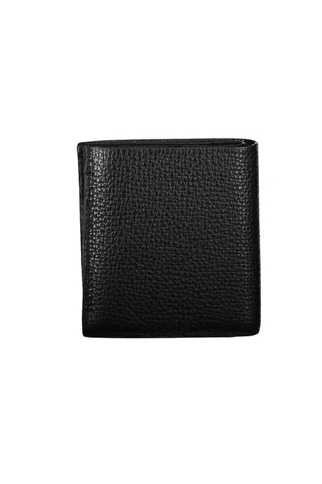 Pebbled läder plånbok bifold - Image 2