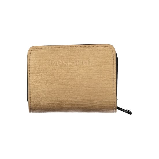 Ritsportemonnee Beige Leer - Image 2