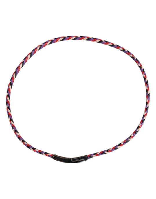 Flätat läderarmband med magnetlås - Image 4