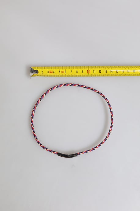 Flätat läderarmband med magnetlås - Image 5