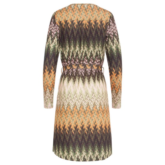 Smashed Lemon 24646 multicoloured zigzag jurk | - Image 3