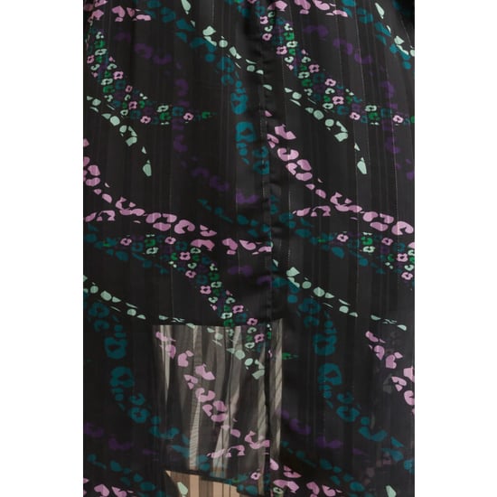 Smashed Lemon 24752 elegant chiffon jurk met dierenprint | - Image 3