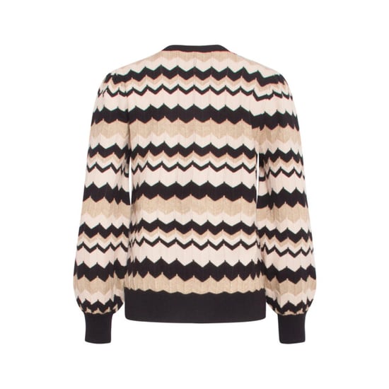 Smashed Lemon 24614 -e zigzag gebreide top | - Image 3