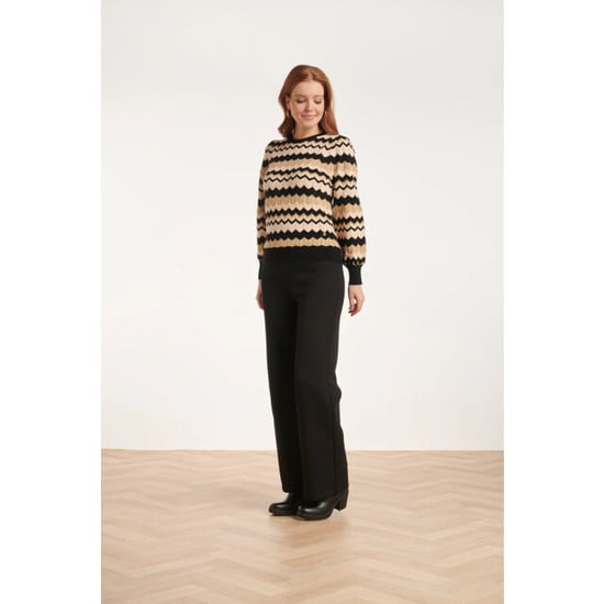 Smashed Lemon 24614 -e zigzag gebreide top | - Image 6