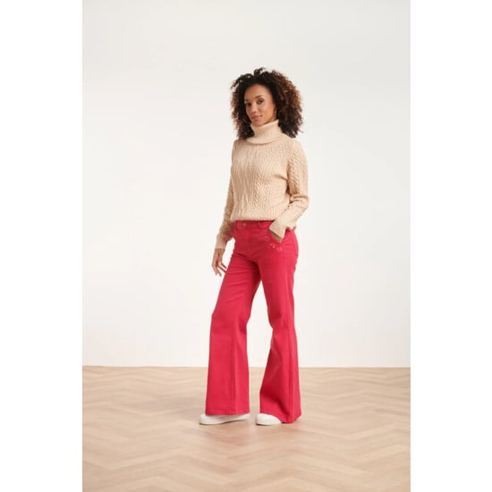 Smashed Lemon 24628 gebreid top met gevlochten structuur | - Image 2