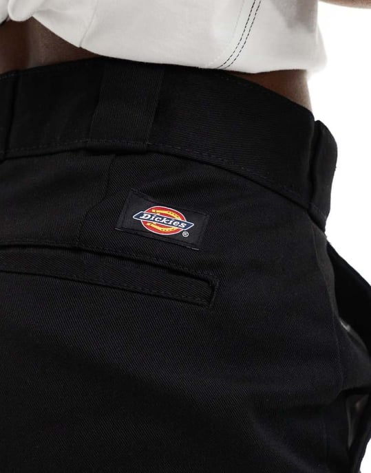 Dickies – Elizaville – Svarta byxor med rak passform - Image 3